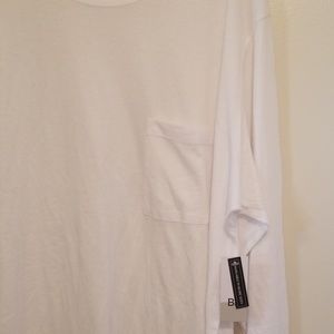 bp Tops - White long sleeve BP pocket tee NEW WT bp Tops - White long sleeve BP pocket tee NEW WT
